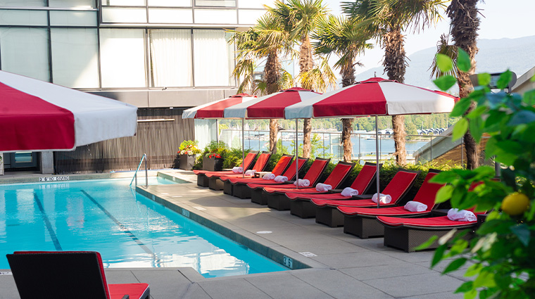 fairmont pacific rim Poolside