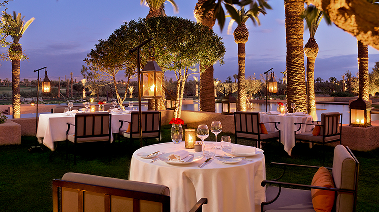 fairmont royal palm marrakech Le Caravane Restaurant