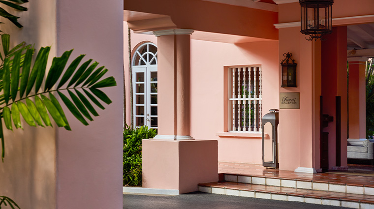 fairmont royal pavilion barbados Hotel Entrance