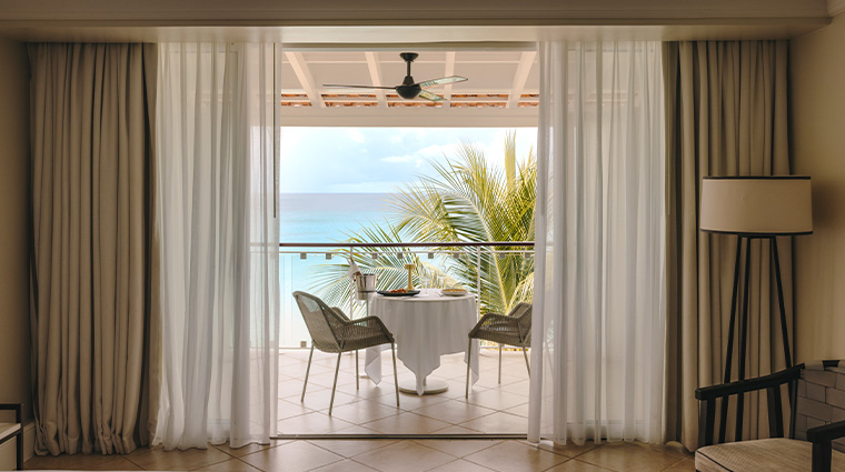 fairmont royal pavilion barbados Luxury Oceanfront Room Balcony