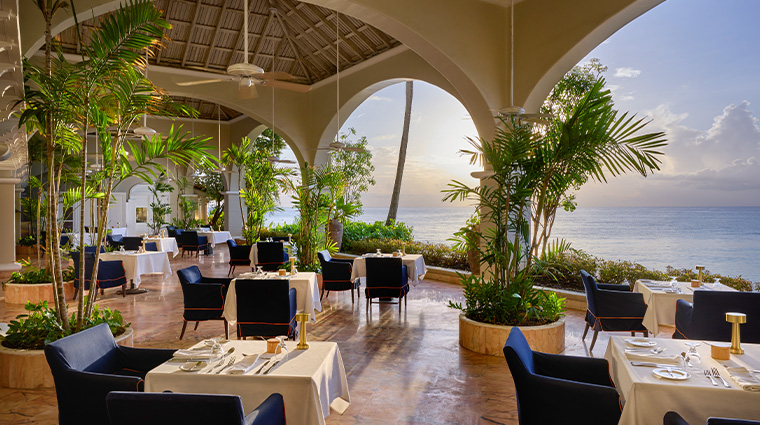 fairmont royal pavilion barbados Palm Terrace Restaurant