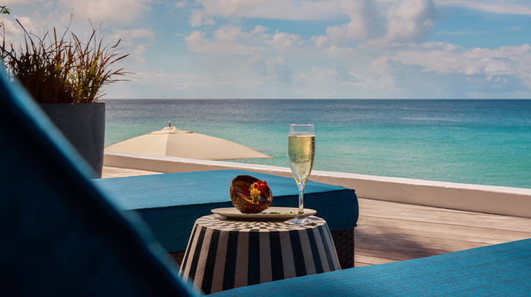 fairmont royal pavilion barbados beachfront suite deck