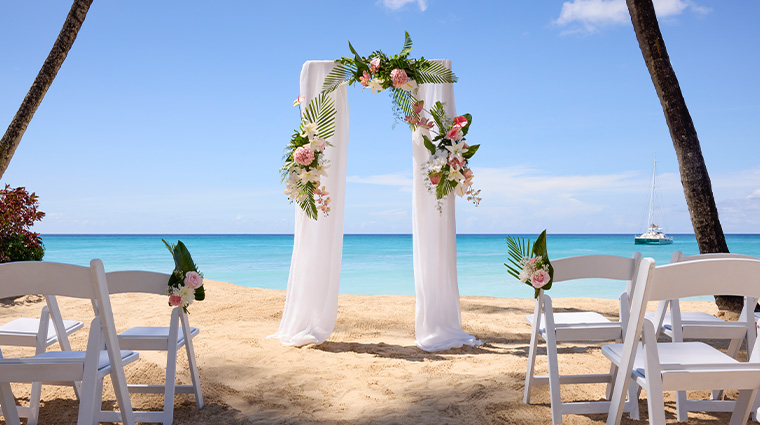 fairmont royal pavilion barbados north beach wedding