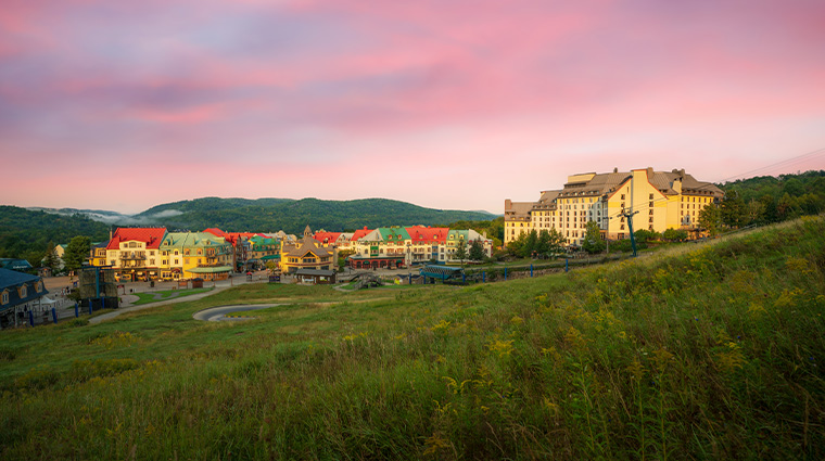 Fairmont Tremblant summersunset