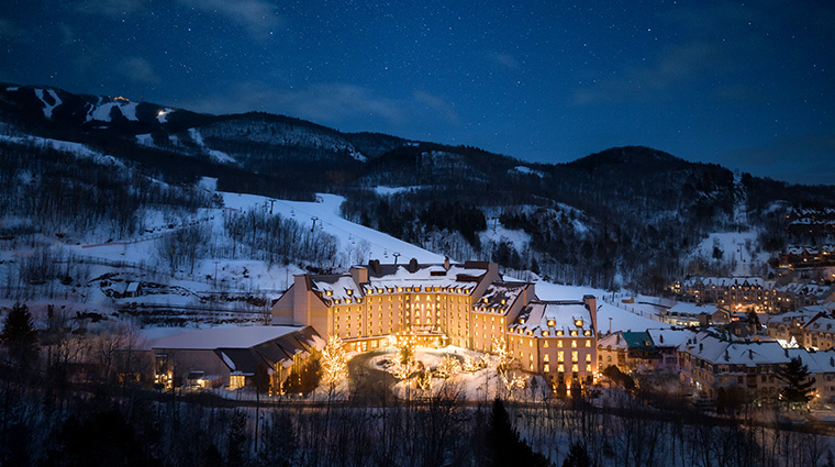 Fairmont Tremblant winternight