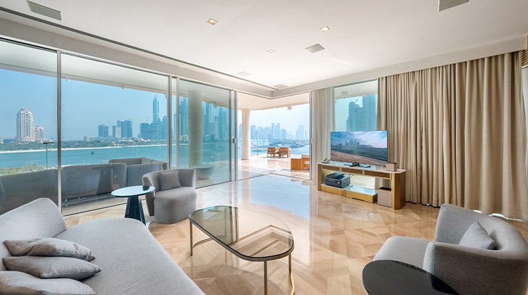 3five palm jumeirah residence living room