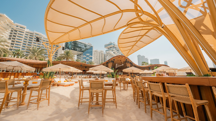 5five palm jumeirah beach club venue