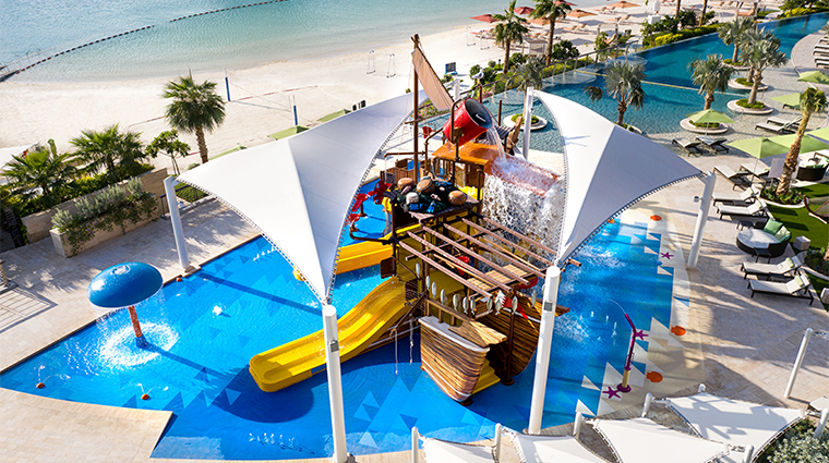 four seasons hotel bahrain bay waterpark for kids