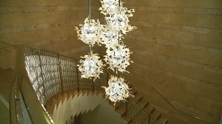 four seasons hotel baltimore lobby staircase