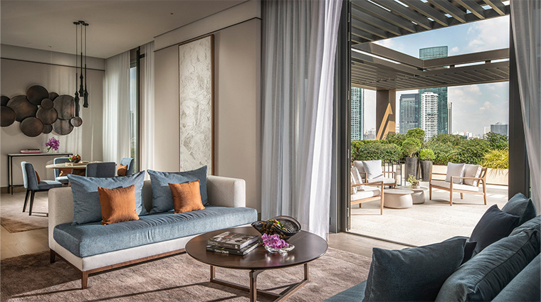 four seasons hotel bangkok at chao phraya river river view terrace suite