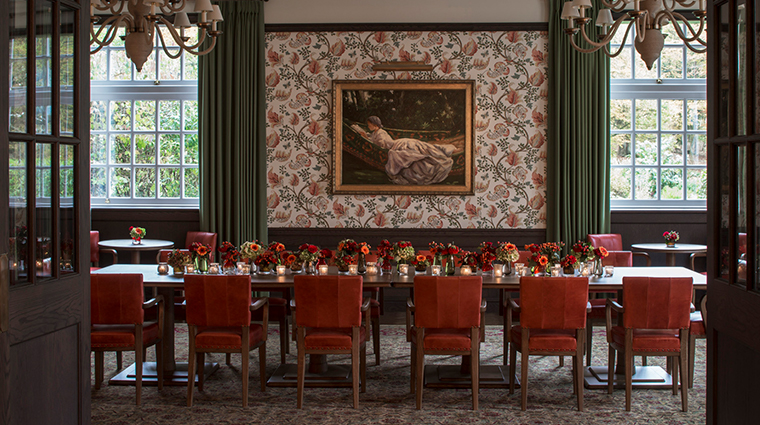 four seasons hotel hampshire Fox Hollow dining room