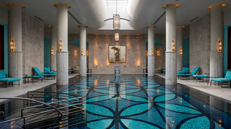 four seasons hotel istanbul at the bosphorus interior pool