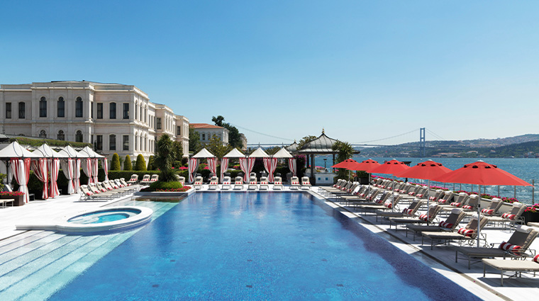 four seasons hotel istanbul at the bosphorus pool