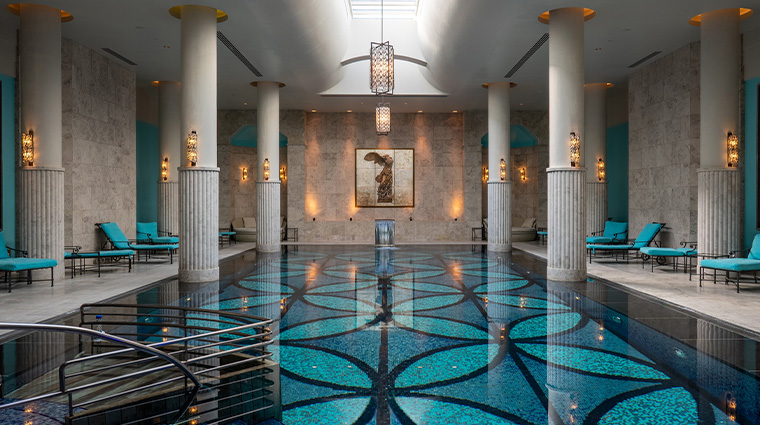 four seasons hotel istanbul at the bosphorus spa pool