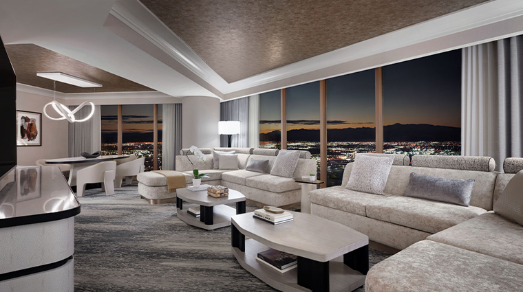 four seasons hotel las vegas stadium panoramic living room