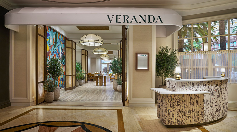 four seasons hotel las vegas veranda entry