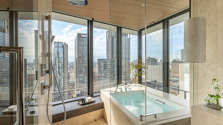 four seasons hotel osaka premier corner suite