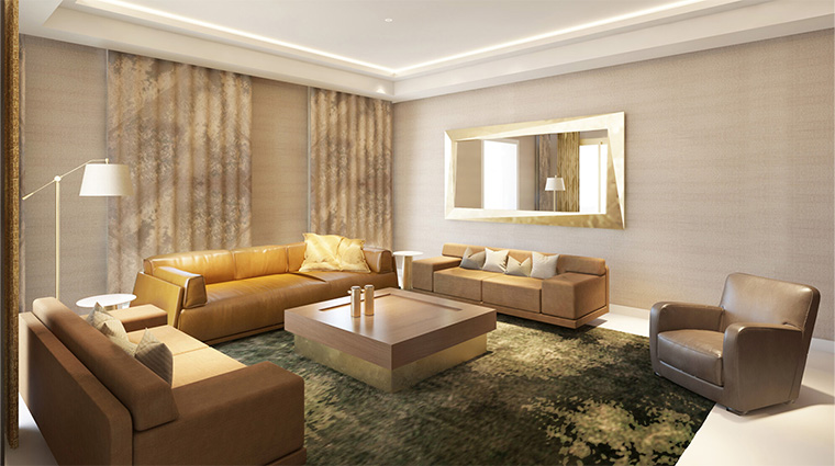 four seasons hotel rabat at kasr al bahr living room