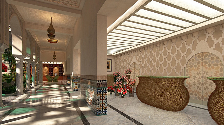 four seasons hotel rabat at kasr al bahr walkway