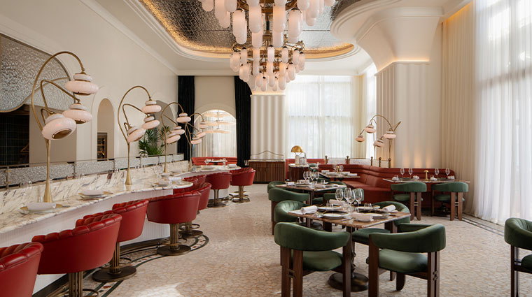 four seasons resort and residences at the pearl qatar La Mediterranee Robuchon restaurant