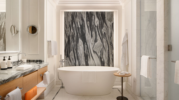 four seasons resort and residences at the pearl qatar bathroom design