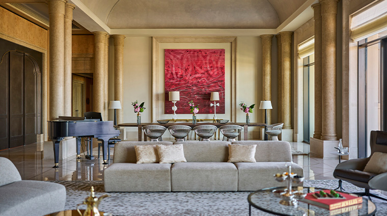 four seasons resort dubai at jumeirah beach living and dining