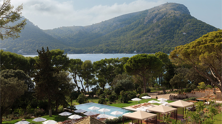 four seasons resort mallorca at formentor adults pool views