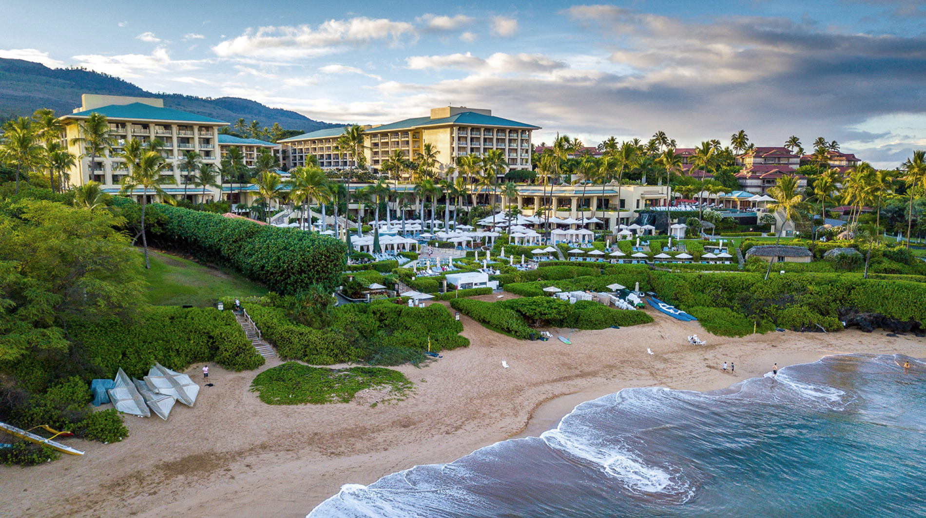 Four Seasons Resort Maui At Wailea View From Water 