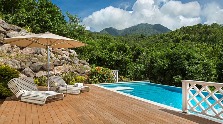 four seasons resort nevis pool and deck