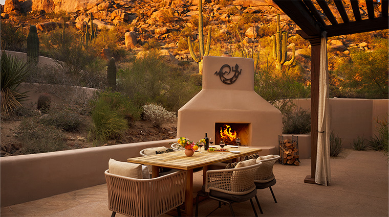 four seasons resort scottsdale at troon north outside dining