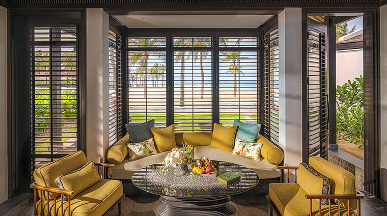four seasons resort the nam hai hoi an sofa ocean view