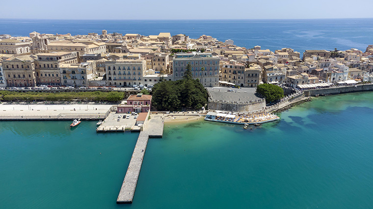 grand hotel des etrangers aerial