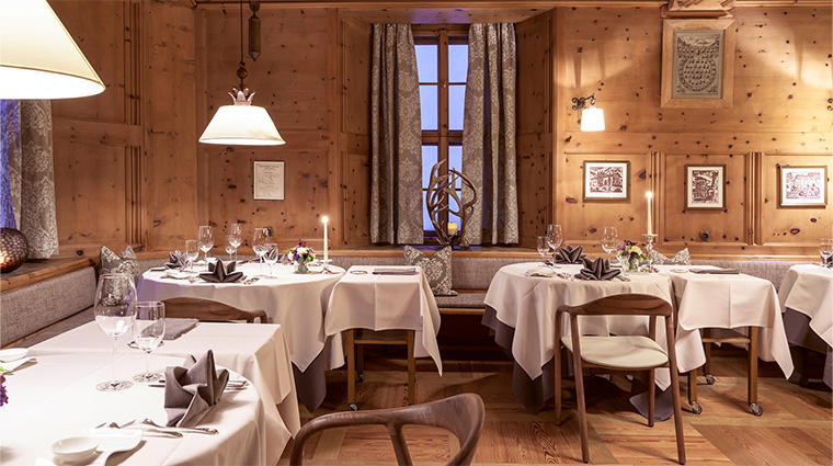 grand hotel kronenhof gourmet restaurant kronenstubli
