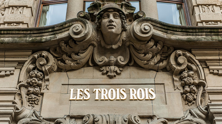 grand hotel les trois rois exterior