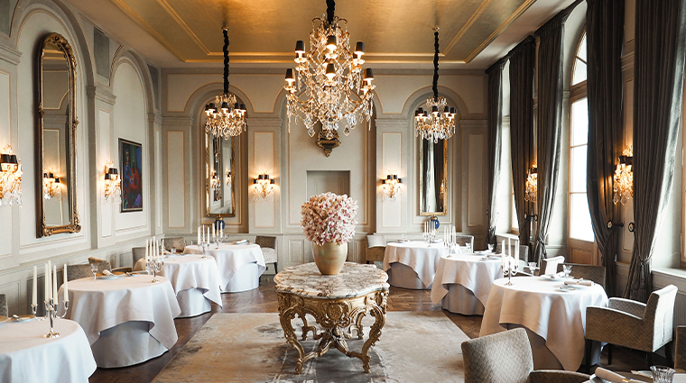 grand hotel les trois rois restaurant cheval blanc