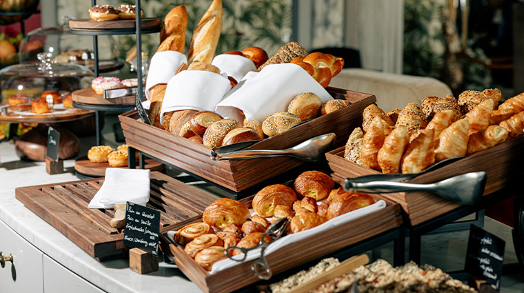 grand hotel national luzern Bread selection at breakfast2