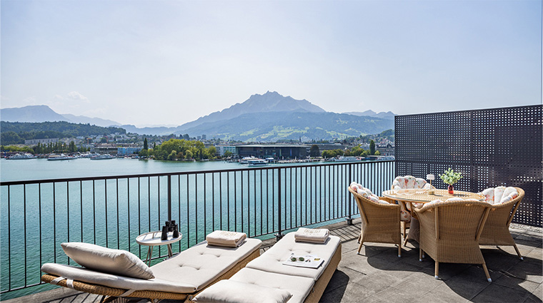 grand hotel national luzern rooftop terrasse