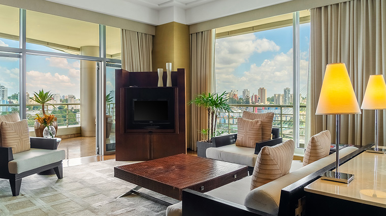 grand hyatt sao paulo presidential living room