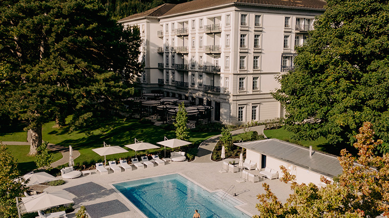 grand resort bad ragaz outdoor pool