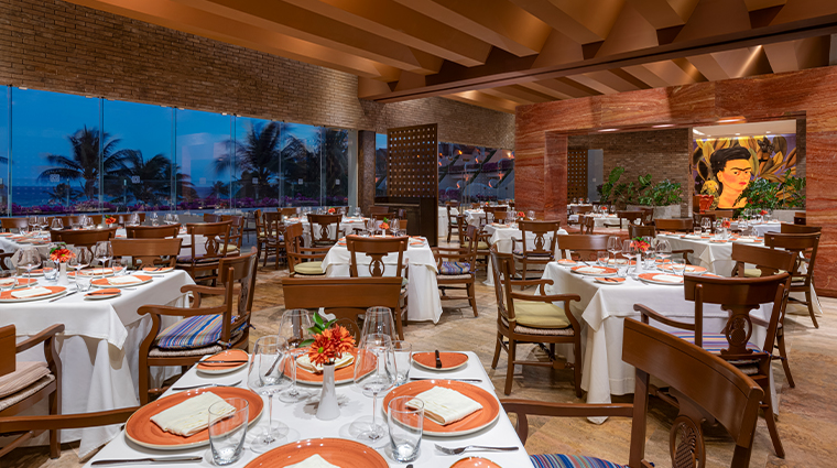 grand velas riviera maya frida restaurant