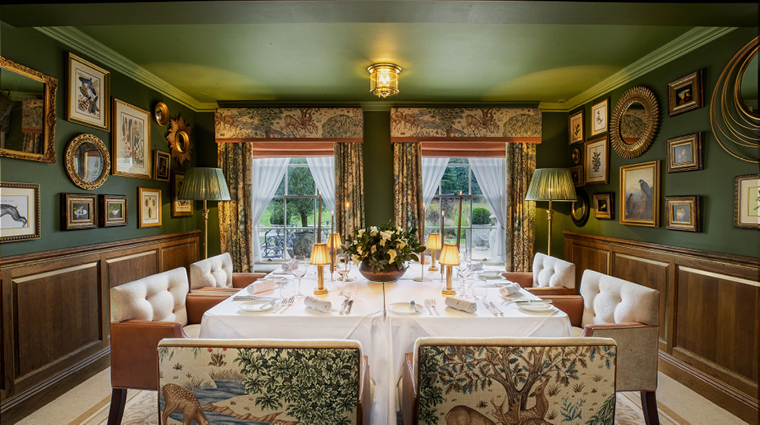 grantley hall fletchers restaurant private dining brook room