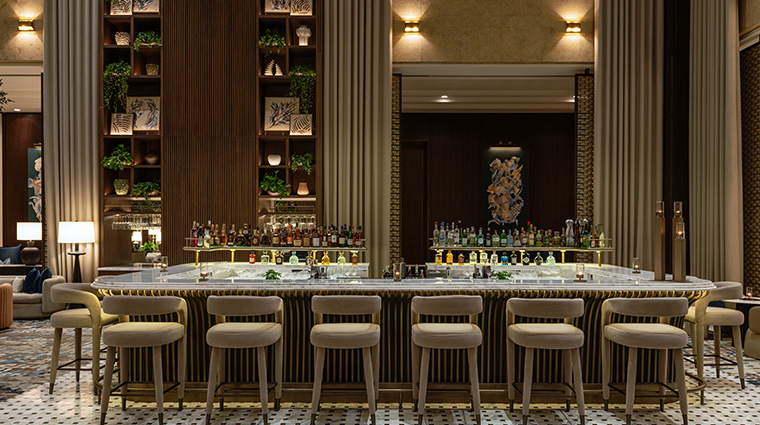 grosvenor house a luxury collection hotel dubai lobby bar