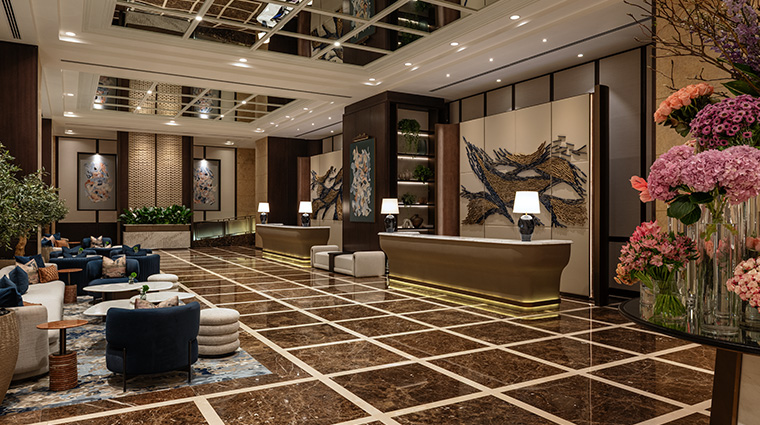 grosvenor house a luxury collection hotel dubai lobby