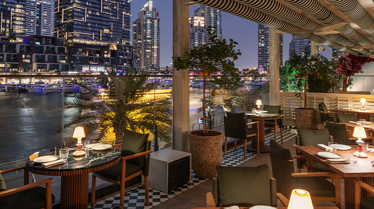 grosvenor house a luxury collection hotel dubai siena terrace