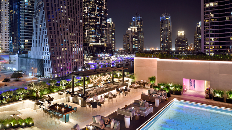 grosvenor house dubai siddharta lounge outdoor