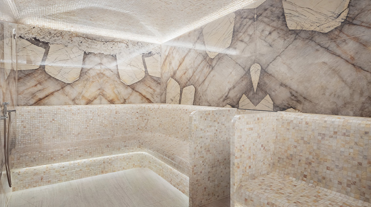 guerlain spa at raffles london at the owo steam room