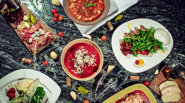 gustino italian grill dish variety