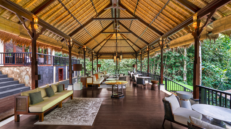 hanging gardens of bali living room hidden palace