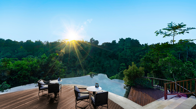 hanging gardens of bali main pool