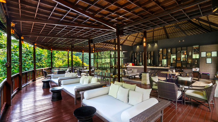 hanging gardens of bali spa lobby